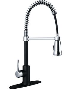 SPRINGCOIL FAUCET MAT BLK-S NK