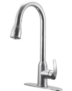 DURA FAUCET 1HANDLE PULLDOWN FAUCET CHR PO DF-NMK508-CP