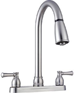 KITCHEN FAUCET BRUSH SAT NIKEL 621-DFPK350LSN