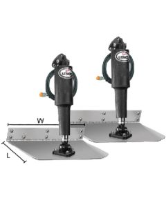 Lenco Trim Tab Kit-9X9 No Switch LEN 15000101