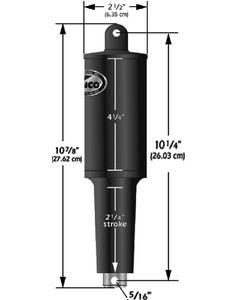 Lenco 2-1/4In Short Xds Actuator LEN 15057001