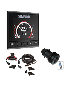 Simrad IS42 Speed/Depth Pack - IS42 Digital Display, DST800 Ducer & N2k Backbone Starter Kit 000-13293-001