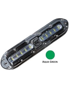Shadow-Caster Aqua Green 10  Led Underwater Light W/20 Ft