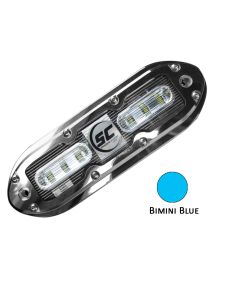 Shadow-Caster Bimini Blue 6  Led Underwater Light W/20 Ft