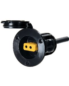 CANNON FLUSH MOUNT POWER PORT (BLACK) 1903012