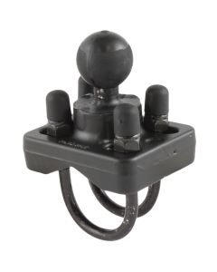 Ram Mount Dbl U-Bolt Base W/1" Ball