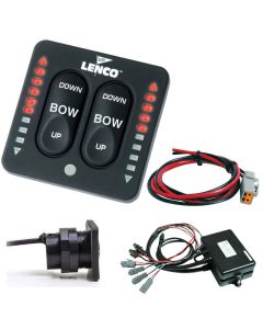 Lenco Led Indicator Two-Piece Tactile Switch Dual Actuator