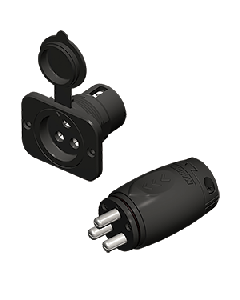 Marinco 70A Trolling Motor Plug & Recept 12VCPS3
