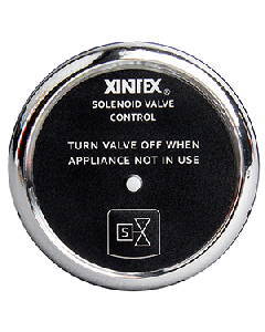 Xintex Propane Control & Solenoid Valve w/Chrome Bezel Display C-1C-R