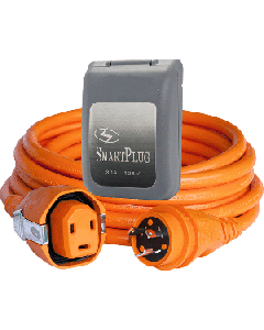 SmartPlug 30 Amp Dual Configuration 50' Cordset w/Twist-Type Connection and 30 Amp Non-Metallic Grey Inlet C30503BM30PG