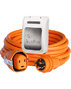 SmartPlug 30 Amp Dual Configuration 50' Cordset w/Twist-Type Connection & 30 Amp Non-Metallic White Inlet C30503BM30PW
