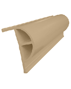 Dock Edge PRODOCK Heavy "P" Dock Profile - 3x8' Sections - Beige 1201-F