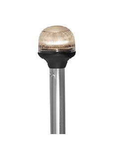 ATTWOOD FOLD-DOWN INCANDESCENT ALL-ROUND LIGHT 20" 12V 5350-PA20-7