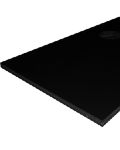 TACO Marine Lumber - 24" x 27" x 1/2" - Black Starboard P10-5024BLK27-1C