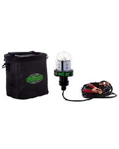 Hydro Glow HG30 30W/12V Deep Water LED Fish Light - Green Globe Style HG30