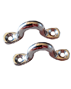 Taylor Made Eye Strap Chrome Zamak - Pair 1225