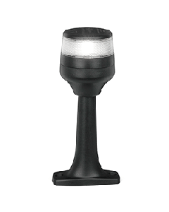 Hella Marine NaviLED 360 Compact All Round Lamp - 2nm - 8" Fixed Mount - Black 980960231