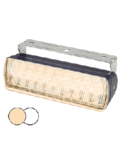 Hella Marine Sea Hawk XL Dual Color LED Floodlights - Warm White/White LED - Black Housing 980950081