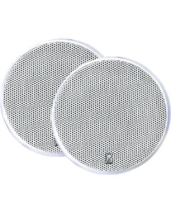 Poly-Planar 5-1/4  Wht 2-Way Rnd.Spkr-320 PPL MA6500W
