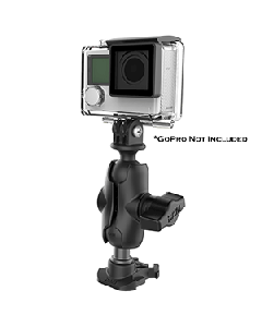 RAM Mount RAM 1" Ball Adapter for GoPro&reg; Bases with Short Arm and Action Camera Adapter RAP-B-GOP2-A-GOP1U