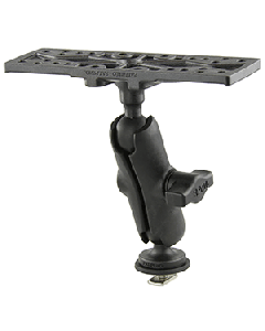 Ram Mount RAM Composite 1" Ball Mount with 6.25" X 2" Rectangular Plate & Track Ball&trade; Base RAP-B-111B-354-TRA1U