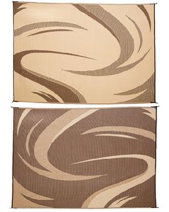 Ming's Mark Reversible Mat Swish Brown/Tan 8' x 18' MMI-SD8187