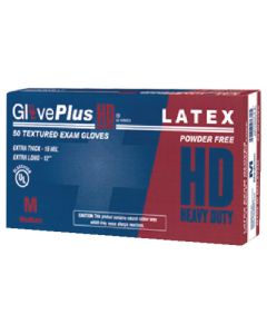 Ammex gloves Thick Latex Gloves Medium AMX GPLHD84100