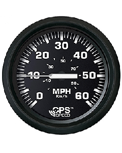 Faria Euro Black 4" Speedometer 60MPH (G 32816