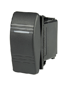 BEP DPDT Contura Switch - 1-Amber LED - 1001807