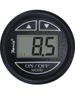 Faria Euro Black Depth-In Hull Mount FAR 12851