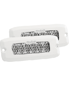 Rigid Industries SR-Q Series PRO Hybrid-Diffused LED - Flush Mount - Pair - White 965513