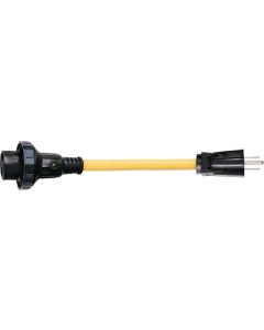 Parkpower By Marinco Detach Adapter 15Am-30Af 12' PKP 1530PA