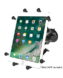 RAM Mount Twist-Lock™ Suction Cup Mount w/Universal X-Grip® Cradle for 10" Large Tablets RAM-B-166-UN9U