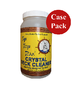Tip Top Teak Tip Top Teak Crystal Deck Cleaner - Half Gallon (4lbs 3oz) - *Case of 6* TC 2001CASE