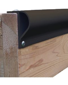 Dock Edge Slant P Profile Blk 24Ft DEI-1117F