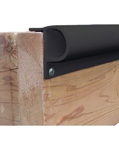Dock Edge Small P Profile Blk 24Ft DEI-1118F
