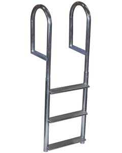 Dock Edge Aluminum Wide Step Ladder DEI 2045F