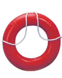 Dock Edge Life Ring Buoy 24In Orange Usa DEI 55243F