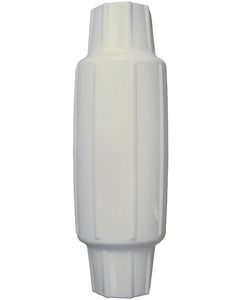 Dock Edge Torpedo Bumper 18 Pvc White DEI 91110F