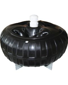 Dock Edge Dock Wheel 9  Blk Corner DEI-95087F