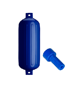 Polyform G-6 Twin Eye Fender 11" x 30" - Cobalt Blue w/Air Adapter G-6-COBALT BLUE