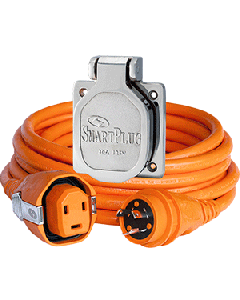 SmartPlug 30 Amp 50' Cordset with Stainless Steel - No Thermostat C30503BM30NT