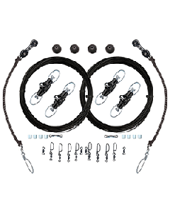 Rupp Double Rigging Kit w/Nok-Outs - 320 CA-0026-MO