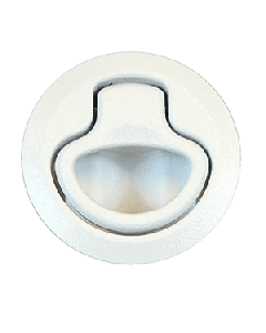 Southco Flush Pull Latch - Pull To Open - Non-Locking White Plastic M1-63-1