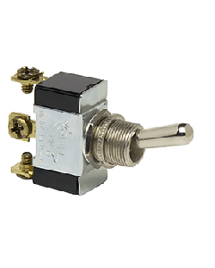Cole Hersee Heavy Duty Toggle Switch SPDT (On)-Off-(On) 3 Screw 55021-BP