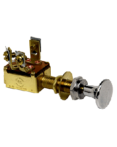 Cole Hersee Push Pull Switch SPST On-Off 3 Screw M-527-BP