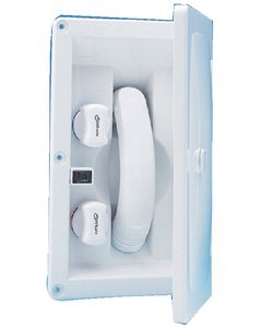 Whale Water Systems Mixer Swim N Rinse Shower Wht WHA RT2648