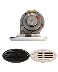 ATTWOOD DROP-IN HIDDEN HORN WITH BLACK AND WHITE COVERS 11478-7