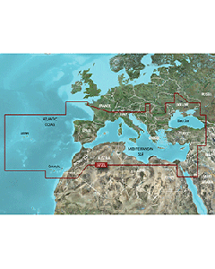 Garmin VEU723L Southern Europe BlueChart g2 Vision 010-C1157-00