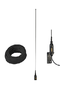 Glomex AIS Antenna w/Supplied "L" Bracket & 66' Coax Cable SGA100SBBK